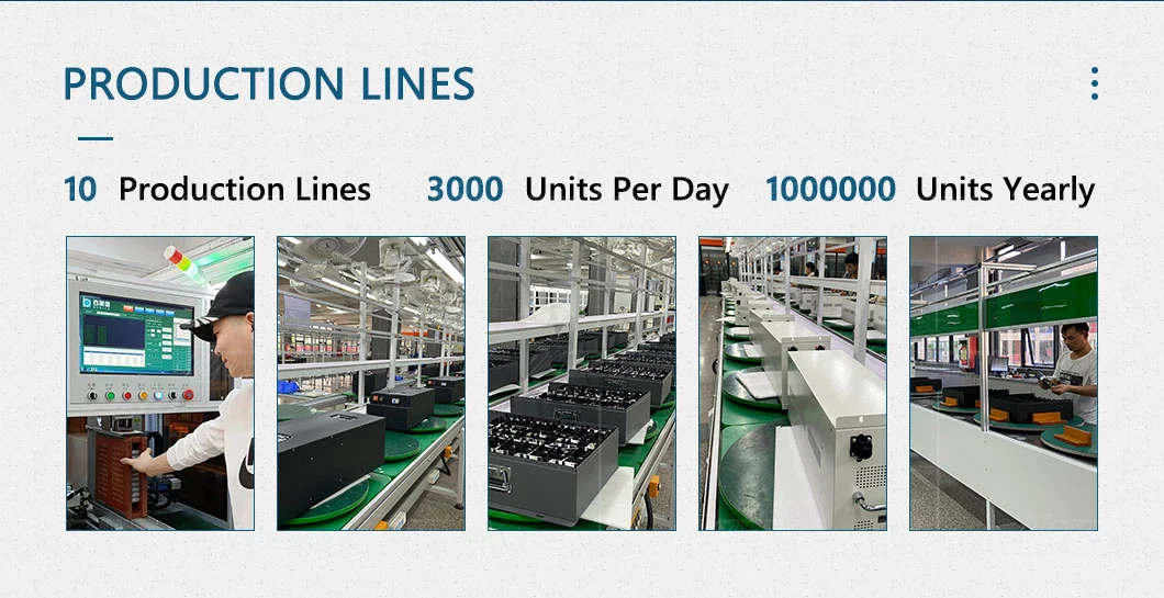 A Grade Prismatic Lirepo4 Cell 5kwh LiFePO4 Lithium Iron Battery 51.2V 100ah Deep Cycle PV Solar Server Rack LiFePO4 Batteries 15 Years Design Life